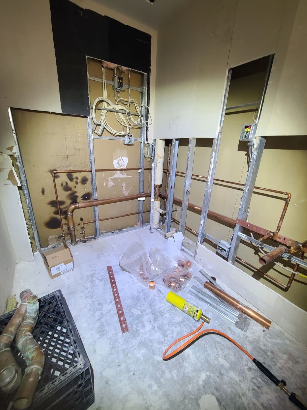 Commercial Remodel with Advanced Copper Plumbing image